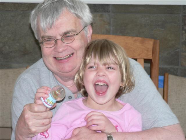 Daddy and Stacia, May 2006